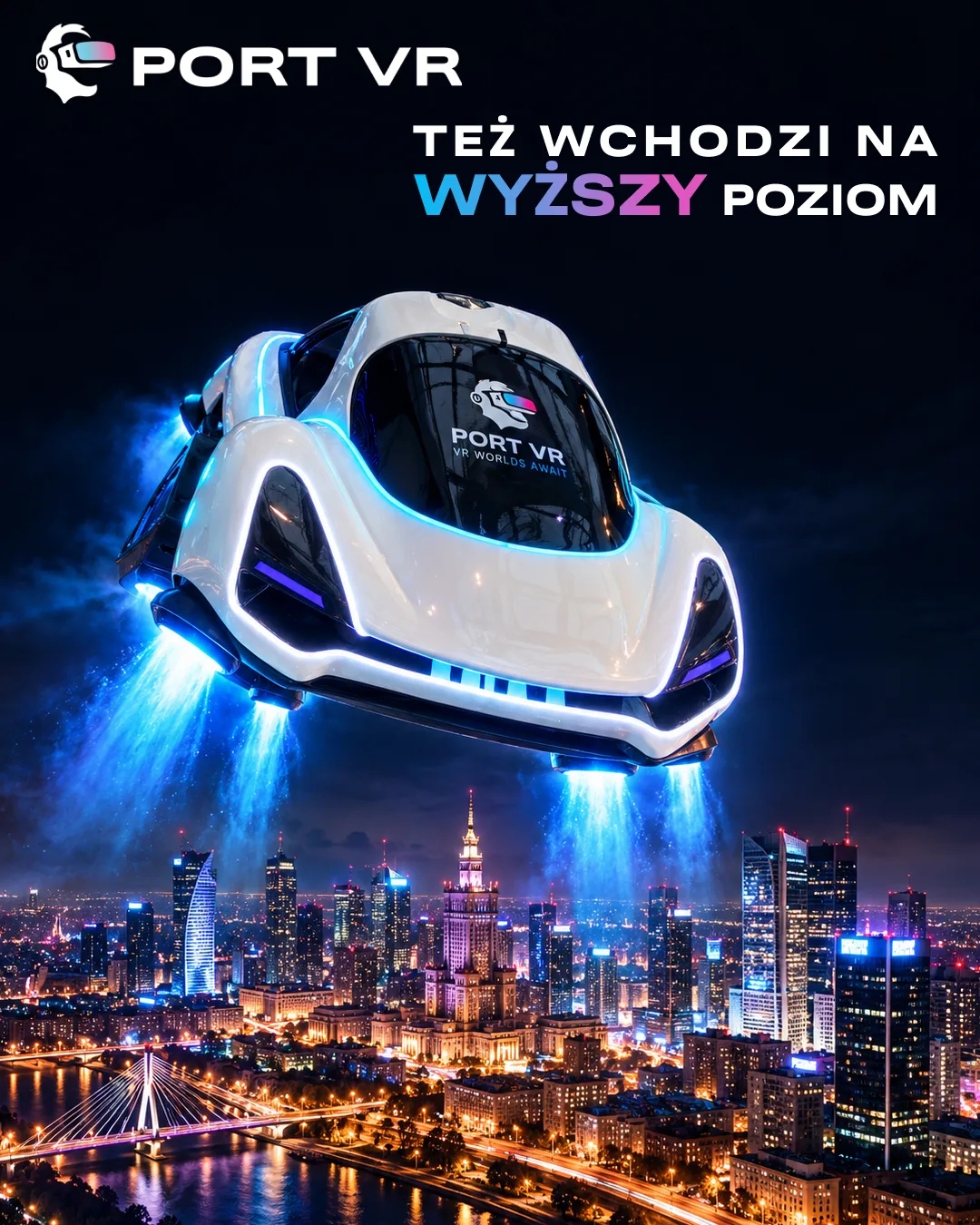 PortVR nad Warszawą